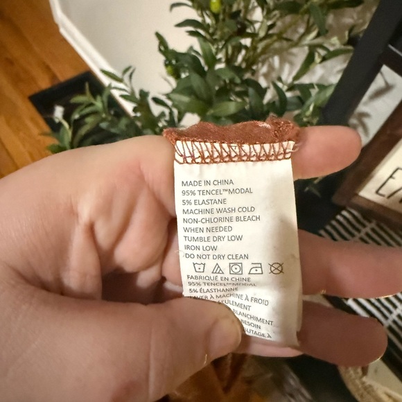 Prana Orange striped Sleeveless Sheath Maxi Dress size small - Picture 9 of 9